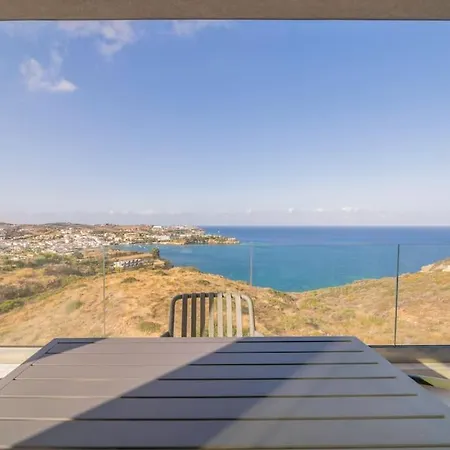Endless View Luxury Apartment By The Sea Agia Pelagia  Buitenkant foto