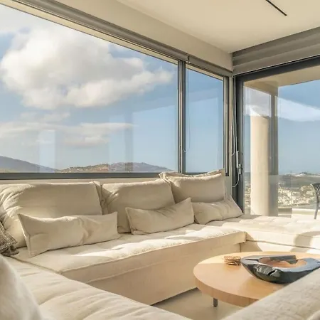 Endless View Luxury Apartment By The Sea Agia Pelagia  Buitenkant foto